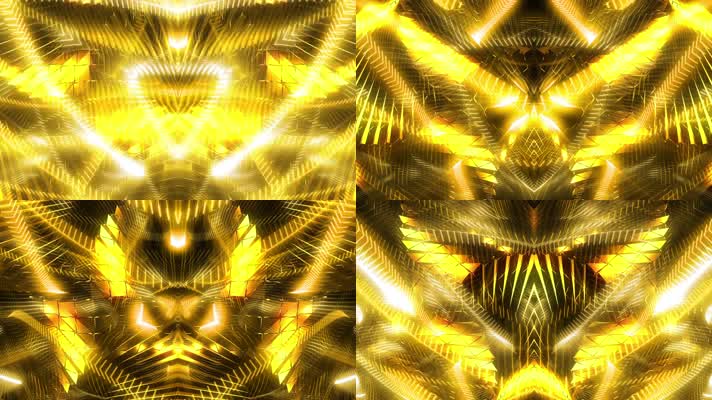 金色菱形隧道 闪耀变幻  