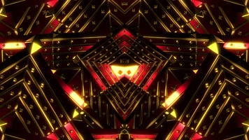 金色水晶 华丽 闪耀 奢华变幻 