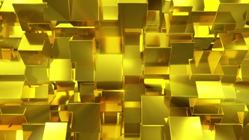 金色体块翻转 华丽璀璨  