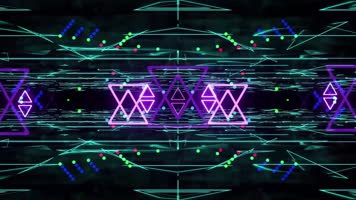 平凡之路舞蹈歌唱背景几何线条图形