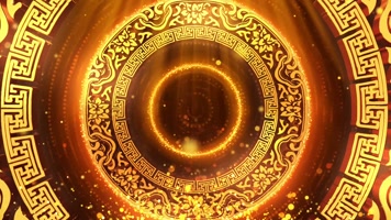 民族风歌舞舞台背景循环