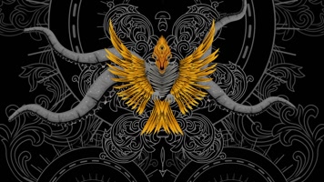 金色凤凰 涅槃 民族风情  