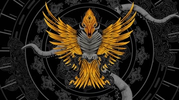 金色凤凰 涅槃 民族风情 