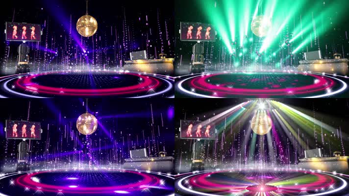 黄渤-最好的舞台配乐成品粒子流灯光秀酒吧