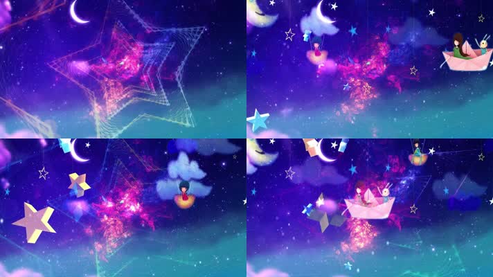 一闪一闪亮晶晶卡通儿歌