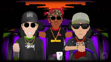 嘻哈黑人说唱HIPPOP动漫 节奏饶舌