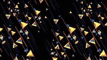 金色时尚 万花筒 变幻 