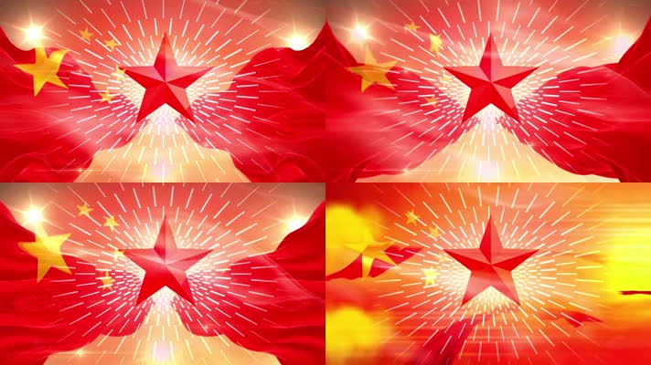 红星闪闪配乐成品国庆节