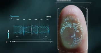 手掌纹 指纹解锁 安全解码  