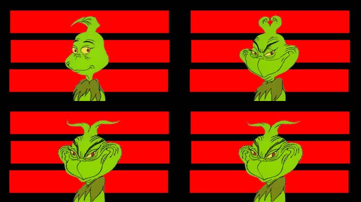 时尚卡通酒吧怪物vj