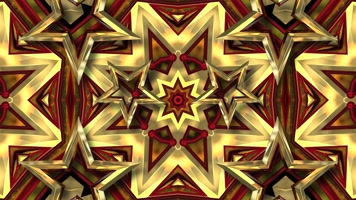 金色万花筒 时尚 变幻  