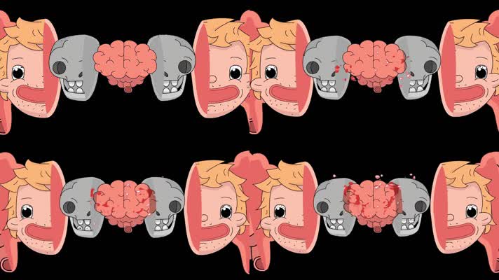 嘻哈动漫节奏人头大脑僵尸