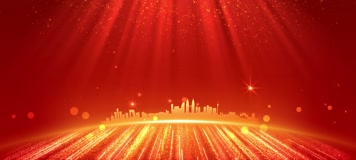 金色年会颁奖舞台背景循环 金色年会颁奖舞台背景循环