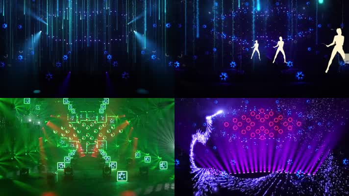 拍灰舞热歌舞曲动感舞台背景