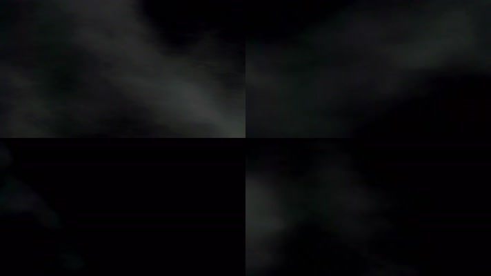 烟雾大风刮风合成