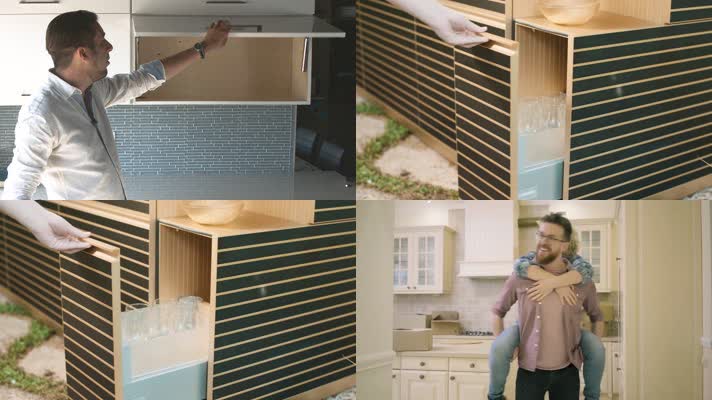 4k小夫妻装修后喜悦情景