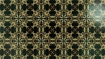 金色时尚 万花筒 变幻 舞台背景  