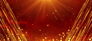 金色光线颁奖背景循环 金色光线颁奖背景循环