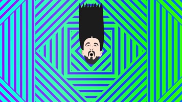 时尚复古说唱人头