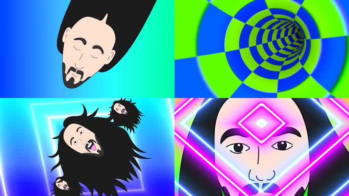 时尚复古酒吧人头说唱