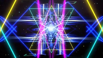 好嗨哟抖音神曲开场炫光舞动流行歌曲