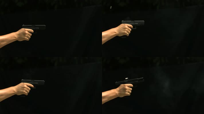 子弹 武器 防卫 警察 枪支 射击 子弹出膛 
