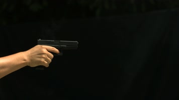 子弹 武器 防卫 警察 枪支 射击 子弹出膛 