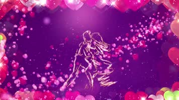 红尘情歌歌曲配乐成品浪漫爱情歌曲舞台背景