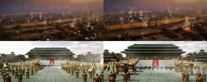 1.古代城楼古代皇宫