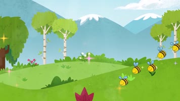 乐曲（野蜂飞舞）LED舞台背景