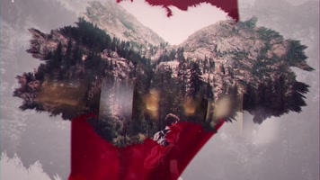 大气水墨新中国建国成立70周年回忆图文