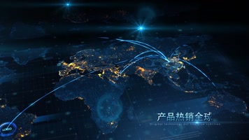 世界地图遍布全球