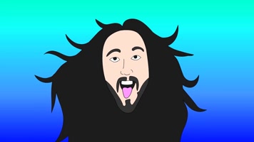 卡通百大人物说唱酒吧人头