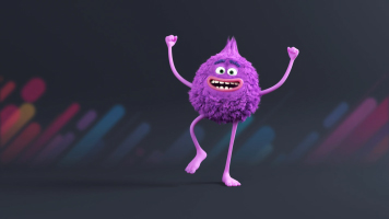 3D卡通可爱毛绒怪兽产品推广宣传片