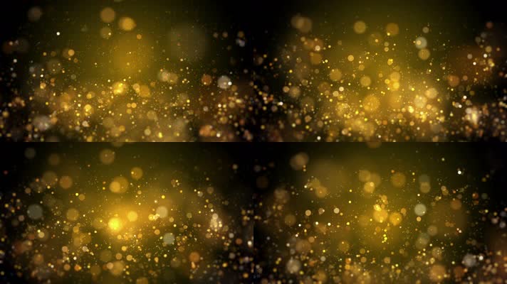 金色粒子 金色粒子上升  