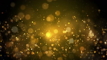 金色粒子 金色粒子上升  