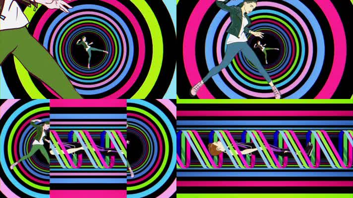 酒吧人物节奏vj