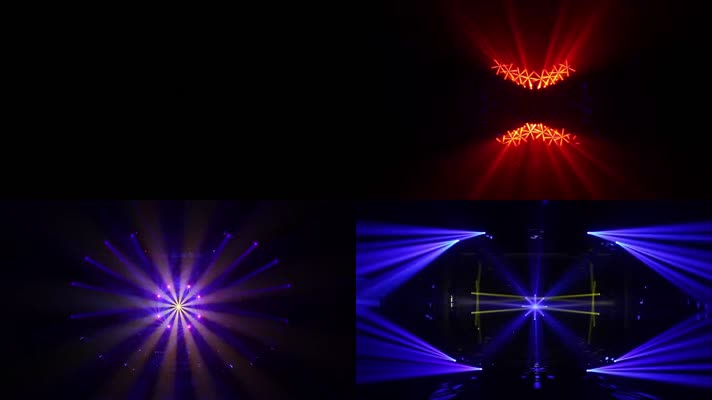 舞台灯光秀激光灯3D灯光秀艺术