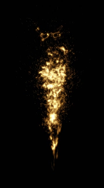 火焰 喷火 粒子喷发 loop  