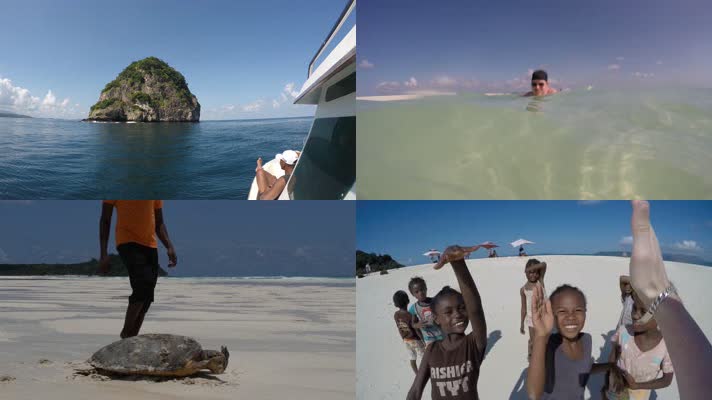 4K马达加斯加休闲度假旅行旅游宣传片素材