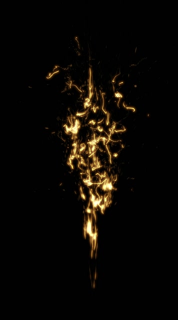 火焰 喷火 粒子喷发 loop  