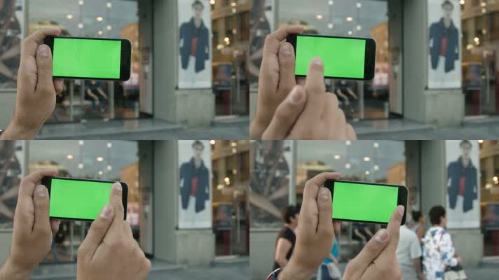 手机绿屏点击 操作智能手机  
