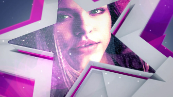 炫酷动感旋律DJ音乐节奏时尚娱乐节目五角星