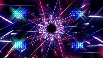 极品跑马灯排灯舞台背景