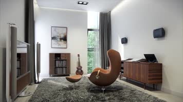 3D动画-建筑室内光影