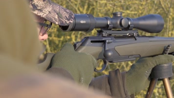 4K瞄准打猎开枪射击瞬间
