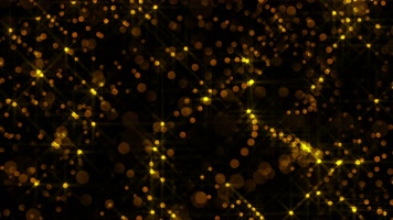 金色粒子隧道 变幻 舞台背景  