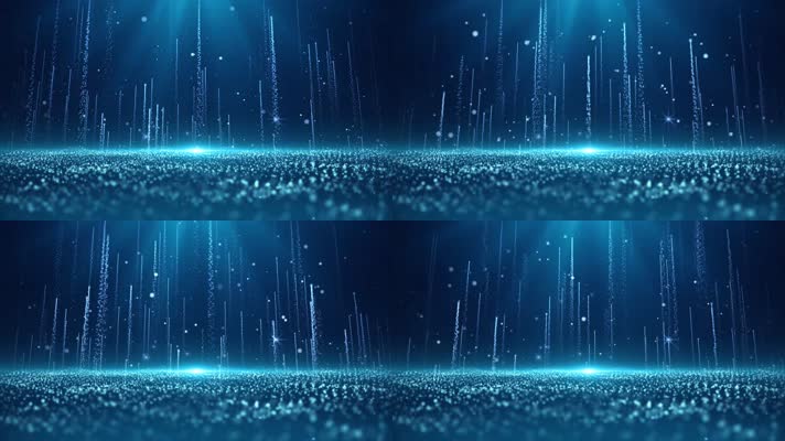 抒情粒子舞台背景循环