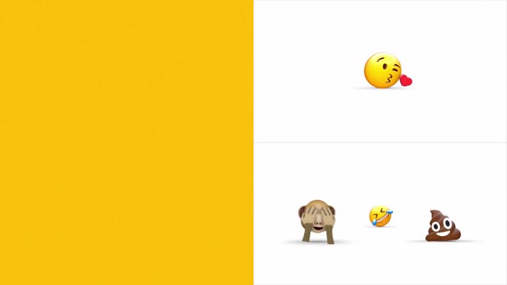 79组3D卡通可爱笑脸聊天表情集合包