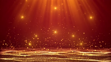 粒子颁奖舞台背景循环